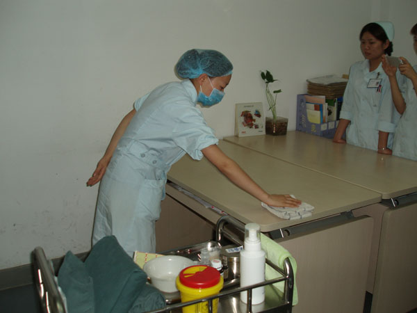 昆,明眼,科医院,进行,无菌,技术,操作,业务,