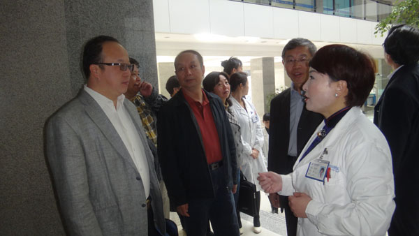 昆明,市政协,到,我院,视察,2012年,11月,15日,