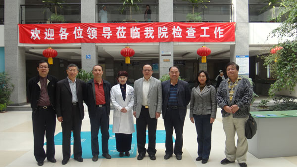 昆明,市政协,到,我院,视察,2012年,11月,15日,